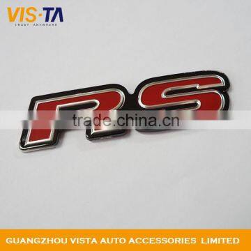 Custom Acrylic Emblems 3M Badge Emblems 3D Plating Car Emblems Customized Logo Adhesive Badge