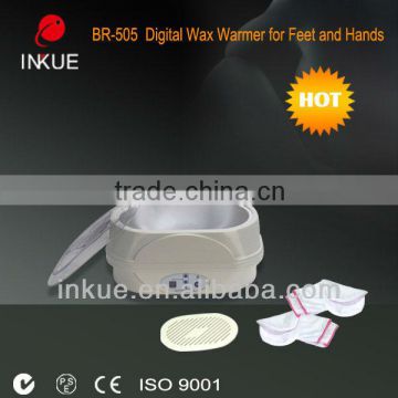 Digital paraffin wax heater portable hot wax pot for skin care moisturizer with CE