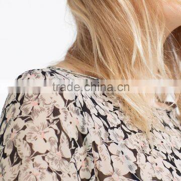 2016 Fashion New Spring and Summer Lady Dress Long Printed Dress HSD1017 photo-6