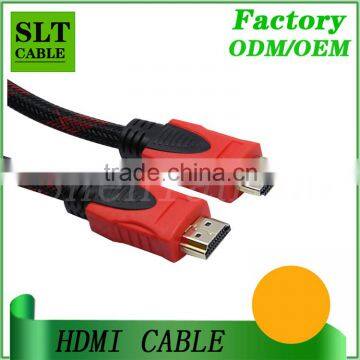 SLT Braided Durable HDMI Cable with Gold Plated                        
                                                Quality Choice