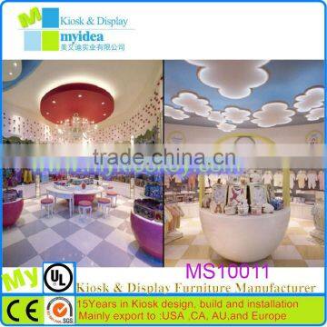 2014 global hot selling and high quality retail clothing store furniture /customized furniture display furniture stores