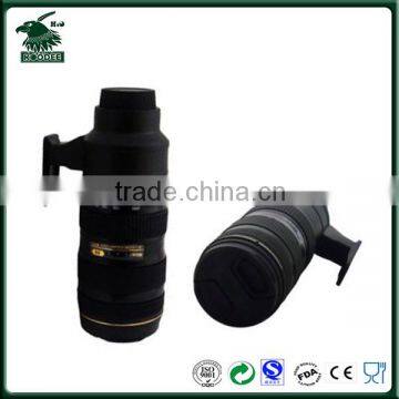 2014 small mouth camera lens mug , camera lens cup , camera lens vacuum flask