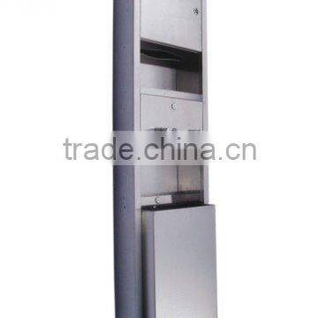 Tissue closet with garbage bin (K5003)