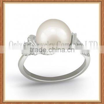 Freshwater Pearl Jewelry 925 Sterling Sliver Rings photo-6