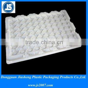 PP white blister electric packaging tray