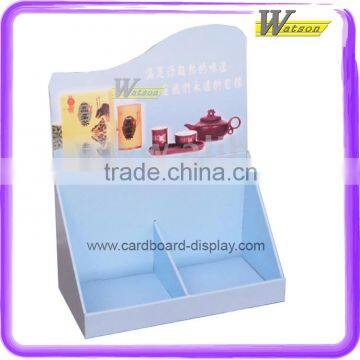 hot sale multifunctional table counter cardboard display box for tea