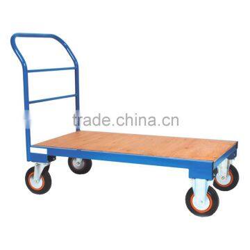 4 wheels Steel Hand platform Trolly