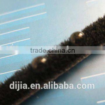 Manufacture and aluminium accessories + silicon window wool pile