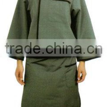 long-sleeve split lead cloth/apron