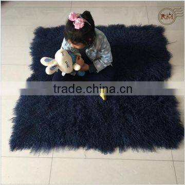 Mongolian Fur Rugs Baby Climbing Rugs