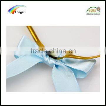 2016 Top quality popular decorative satin ribbons custom logo ribbon wholesale