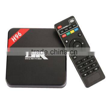 2016 Factory Hotsale Android TV Box IPTV Amlogic S905 Quad Core Android5.1 DDR3 1G 8G H96 photo-3
