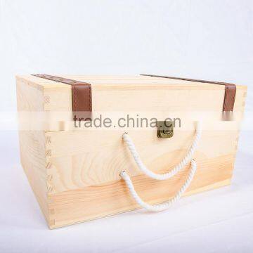 Customized fashionable wooden wine box as per customers' designs