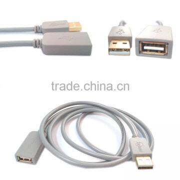 Xinya hot selling new Type A to Type A Male/Female USB 2.0 Extension Cable