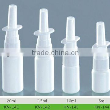 Factory original! 5ml-20ml PE Nasal Spray Bottle/Spray bottle (customised for your own logo, brand and box)