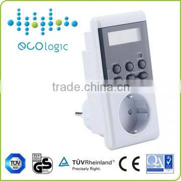 Digital day weekly monthly electrical timer switch socket                        
                                                Quality Choice