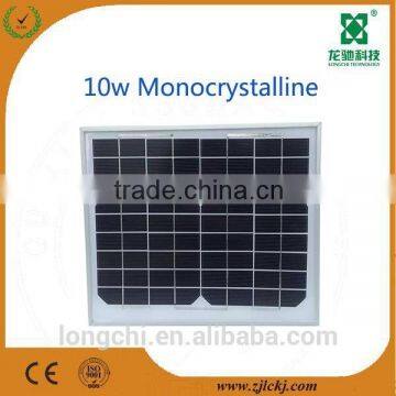 10w efficient monocrystalline solar panels for 10w solar power system