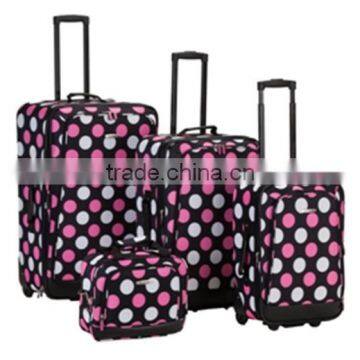 3pcs 4pcs carry on trolley luggage set in stock stocklot overstock closeout