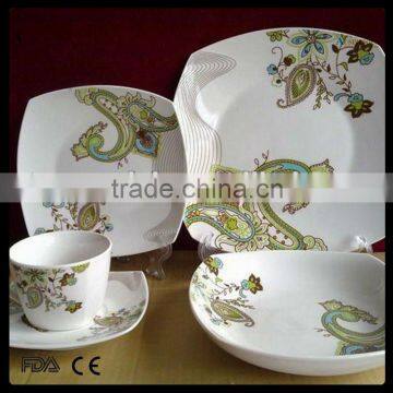 porcelain dinner set in high quality