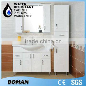 floor luxury melamine bathroom furniture