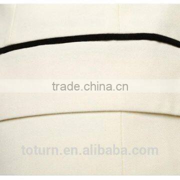 New Fashion Mens Slim Fitted Blazer Stylish White Blazer With One Buttton photo-4