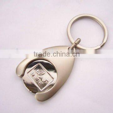 Trolly coin Metal keychain