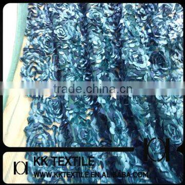 New Color Green Purplish Red Synthetic Leather Embroidery