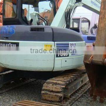 used japan manufactured mini komatsu PC78US crawler excavator