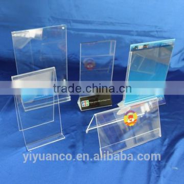 New Products Acrylic Brochure holder, Acrylic Magnetic Sign Holder, Acrylic Tent Card Holder