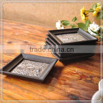 Handmade wooden teacup pad customized design