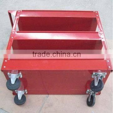 red food vending tool cart