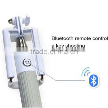 newest wireless buletooth portable extendable shutter selfie for cell phone