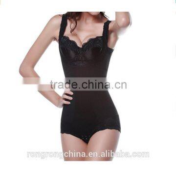 Women's Lace Bodyshaper Corset Body Briefer Bodysuit Slimming shapewear