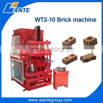 WT2-10 fully automatic clay brick making production line clay brick manufacturing machine