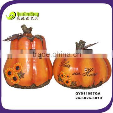 Party supply Fall decor wholesale resin pumpkin