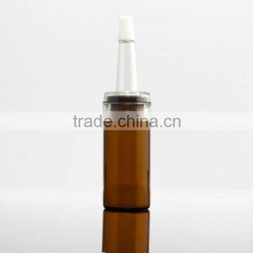 Amber Vial Glass With Top Cover photo-4