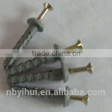 Mushroom head hammer fixing anchors stock 6*40