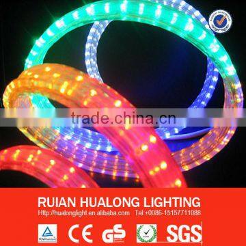 Color changing led rope light for holiday decoration swimming pool light