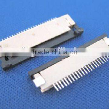 0.8mm Pitch SMT Pin FFC/FPC Connector With Zif Type Lower/Upper Contact