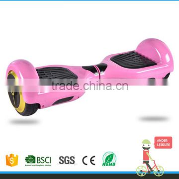 Wholesale 2015 Newest 2 wheel smart balance standing up electric scooter pink colour