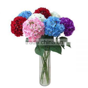 Real touch artificial flowers wholesale silk hydrangea