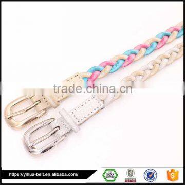 New Arrival Handmade hot cheaper braid belt for dress for girl