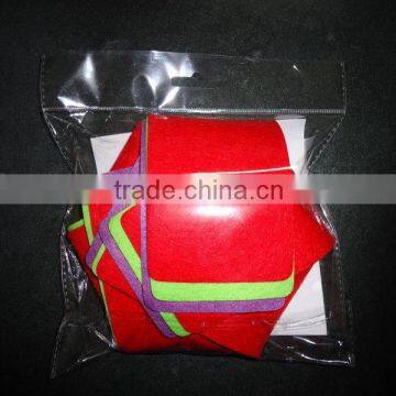 3mm thickness bright color non-woven fabric pan protector