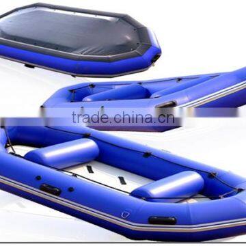 colorful wonderful inflatable boat