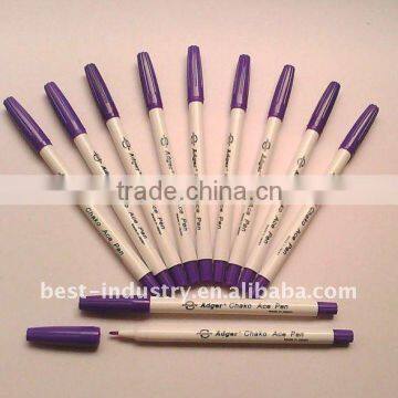 Japanese ink auto vanish pen for clothing use ( violet color)