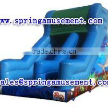 outdoor high quality inflatable slide, inflatables, inflatable water slide SP-SL100