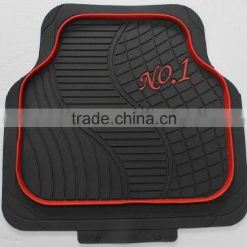 Odorless All Weather Trimmable Heavy Duty PVC Rubber Vehicle Floor Mats photo-4
