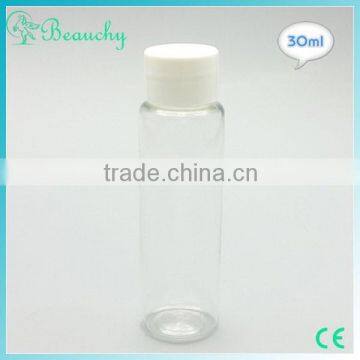 2015 New Product high quality 30ml screw cap travel bottle for cream or lotion