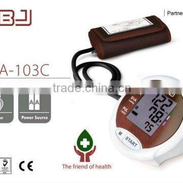 Automatic speech broadcast two user electronic sphygmomanometer