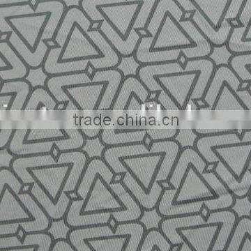 Grey Triangle Polyester Milk Fiber Spandex Print Lycra Fabric photo-3